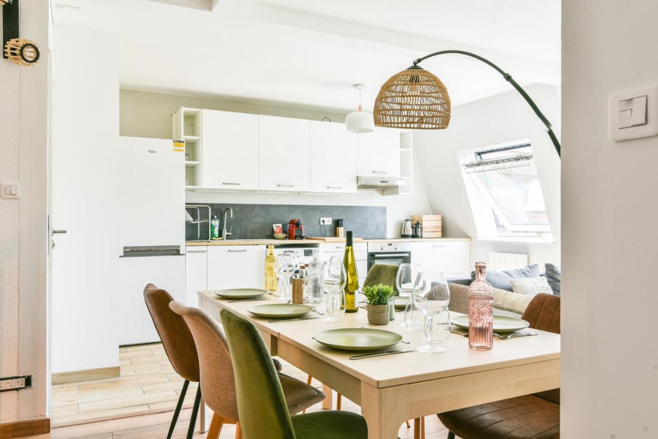 Appartement Le Duplex inversé à Strasbourg Extérieur photo
