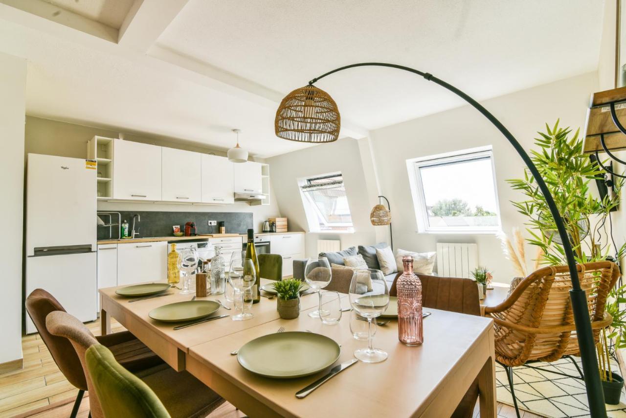 Appartement Le Duplex inversé à Strasbourg Extérieur photo